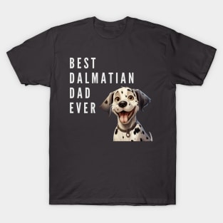 Best Dalmatian Dad T-Shirt